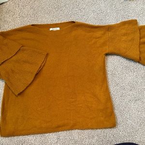 Madewell Thick Wool Blend Boat Neck Sweater